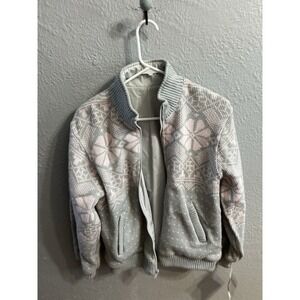 Womens Reversible Gray Objective Jacket Size Medium